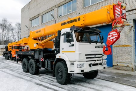 автокран вездеход Ивановец